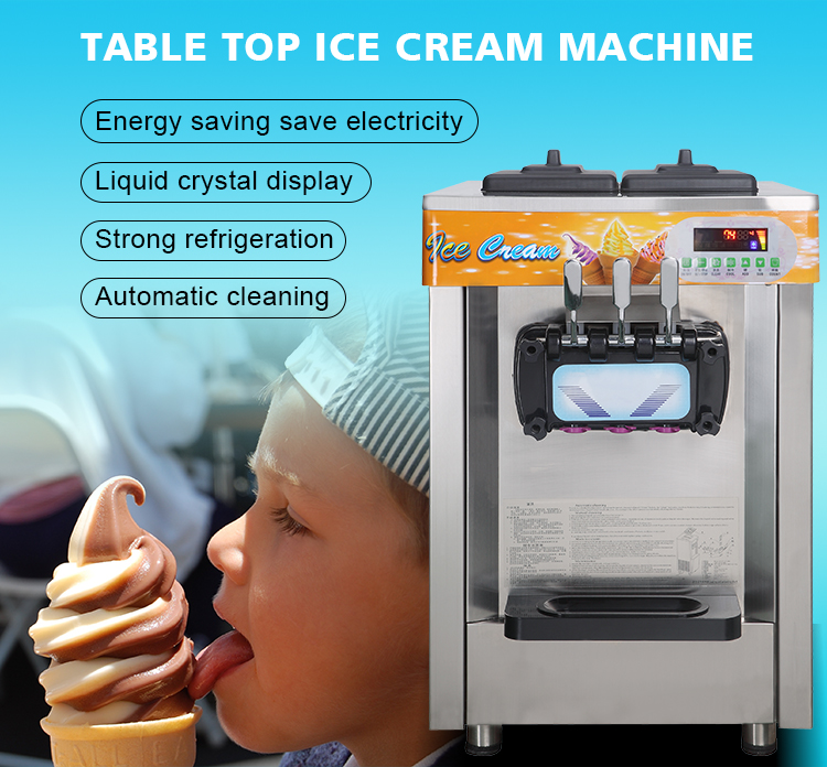 Table ice cream machine
