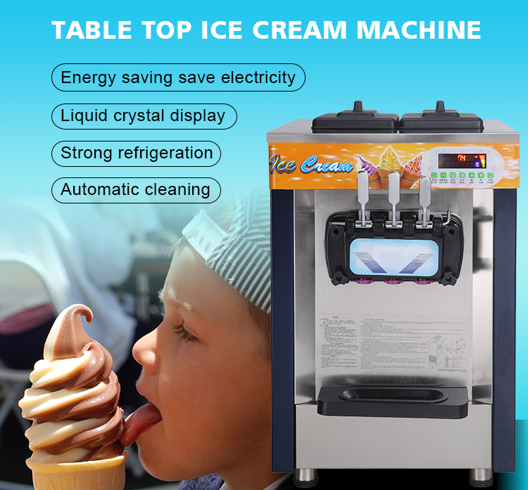soft ice cream maker machine