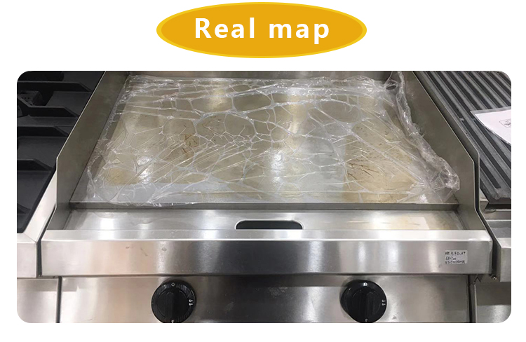 China Commercial Countertop Manual Gas Griddle Suppliers