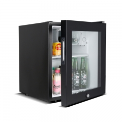 Glass door samll refrigerator & minibar freezer