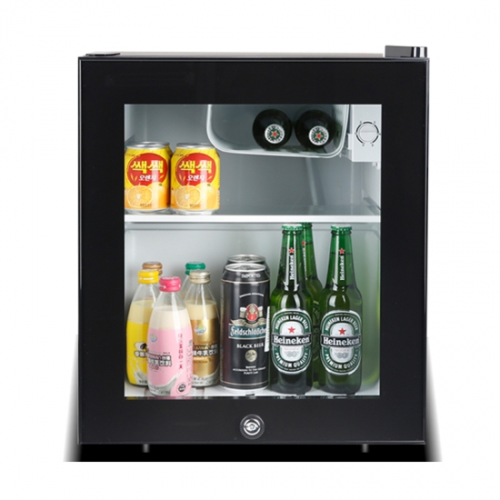 42L Glass door samll refrigerator & minibar freezer