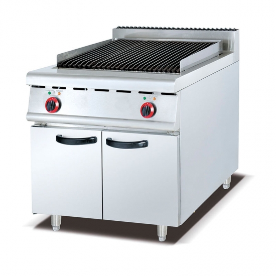 Electric Radiant Grill with Cabinet for Restaurant Kitchen Equipment
