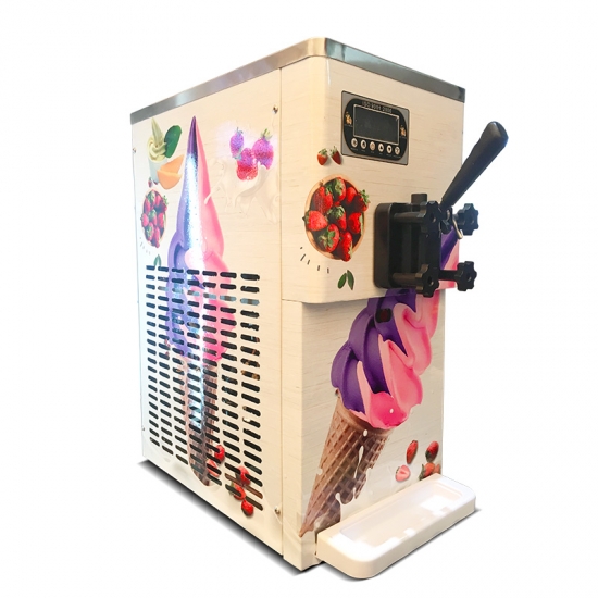 Countertop Single Flavor soft serve ice cream machine