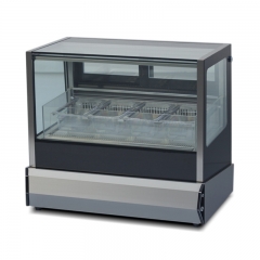 Countertop ice cream display freezer
