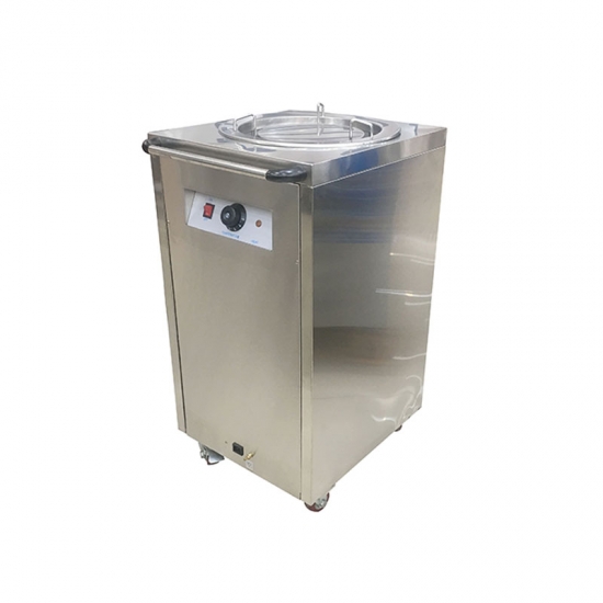 Single-head Stainless Steel Electric Plate Warmer Cart Commercial Hotel insulation plate