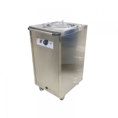 Single-head Stainless Steel Electric Plate Warmer Cart FPW-1
