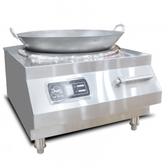 8000W Commercial Single Induction Cooker Concave Stove For Restaurant
