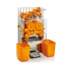 Commercial Stainless Steel Orange Squeezer Machine, Plastic Tank