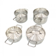 stainless steel cooking pot with compound bottom stock pot with composite bottom